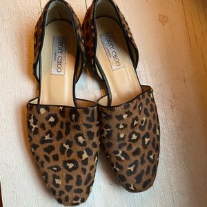 Jimmy Choo calf hair mules size 7